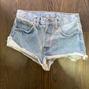 Jean shorts